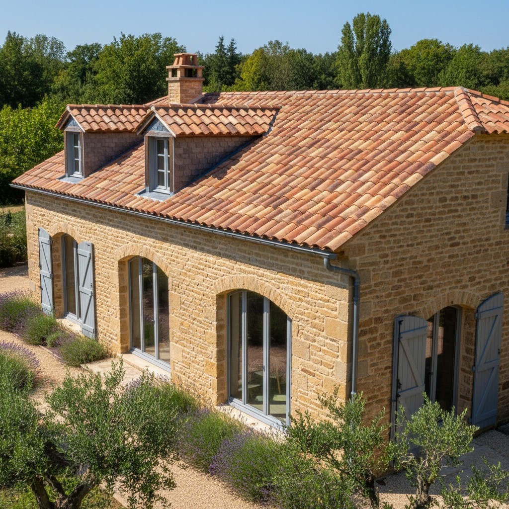 CHARPENTE COUVERTURE DU ROCHARD